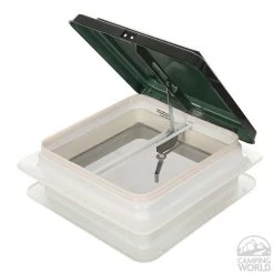 Heng's Replacement Roof Vent, Smoke Lid W/White Metal Base -RV Camping Store Sale 008130 2