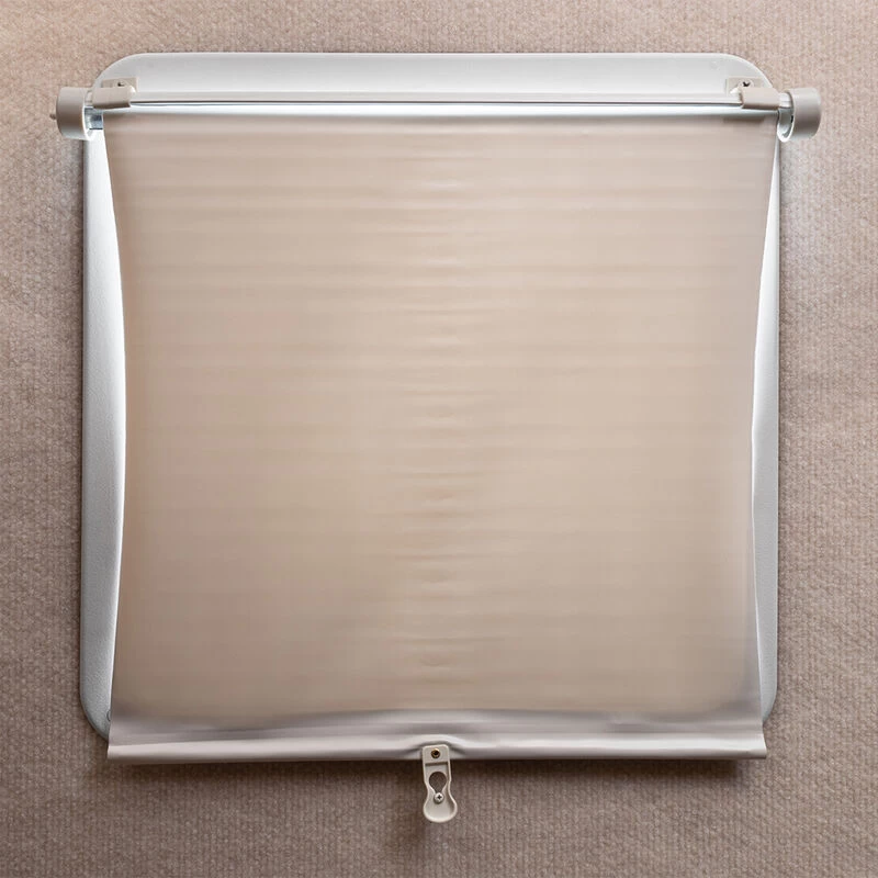 Camco Lights Out Retractable RV Vent Shade, Cream 7 Camco Lights Out Retractable RV Vent Shade, Cream - Image 5