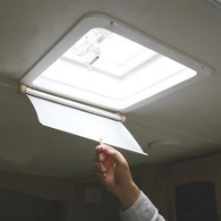 Camco Lights Out Retractable RV Vent Shade, Cream 14 Camco Lights Out Retractable RV Vent Shade, Cream -RV Camping Store Sale 019495 6