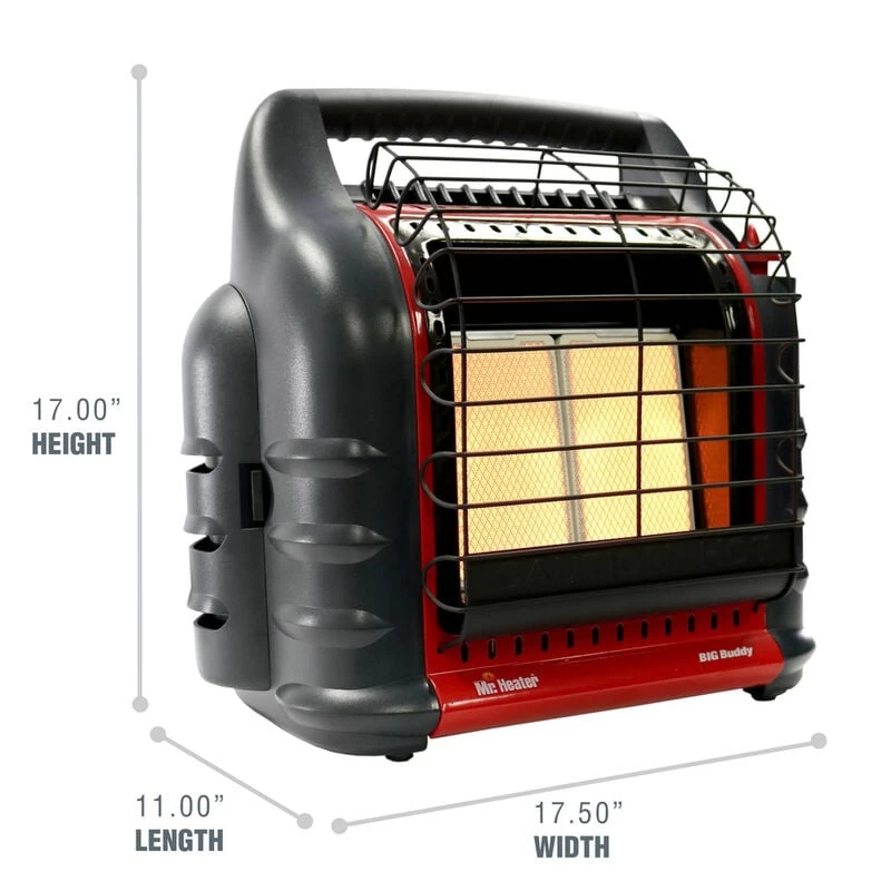 Mr. Heater Big Buddy Portable Indoor Propane Heater 4 Mr. Heater Big Buddy Portable Indoor Propane Heater - Image 2
