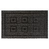 Clean Machine Greek Design Mat, 18” X 30”, Black/Gray -RV Camping Store Sale 061070 1