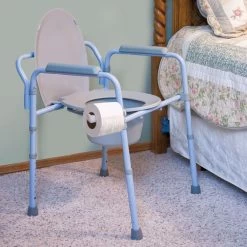 Deluxe Folding Commode 14 Deluxe Folding Commode -RV Camping Store Sale 066822 4