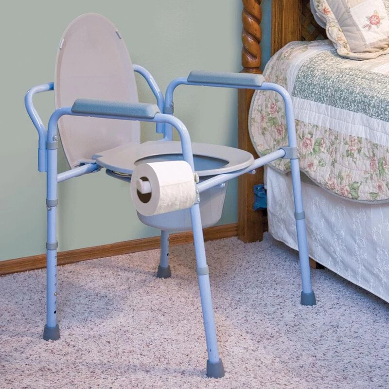 Deluxe Folding Commode 6 Deluxe Folding Commode - Image 4