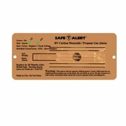 Safe-T-Alert 35 Series Flush Mount Dual LP & Carbon Monoxide Alarm, Brown