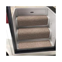 Decorian Step Hugger Landing Rug, 10'', Butter Pecan