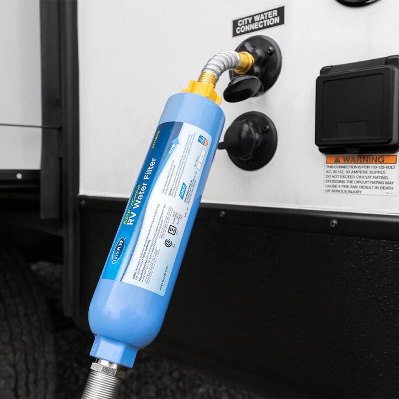 Camco TastePURE KDF/Carbon RV Water Filter, 2-Pack 7 Camco TastePURE KDF/Carbon RV Water Filter, 2-Pack - Image 5