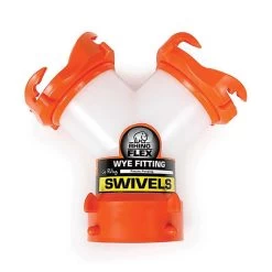 Camco RhinoFLEX Wye Sewer Hose Fitting With 360 Degree Swivel