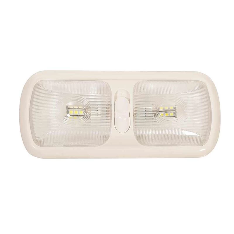 LED Euro Light Fixture, Double- Soft White 3 LED Euro Light Fixture, Double- Soft White
