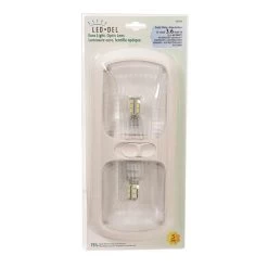 LED Euro Light Fixture, Double- Soft White 7 LED Euro Light Fixture, Double- Soft White -RV Camping Store Sale 101776 3