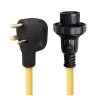 25’ 30 Amp Detachable Power Cord With Handle & Indicator Light -RV Camping Store Sale 102413 1