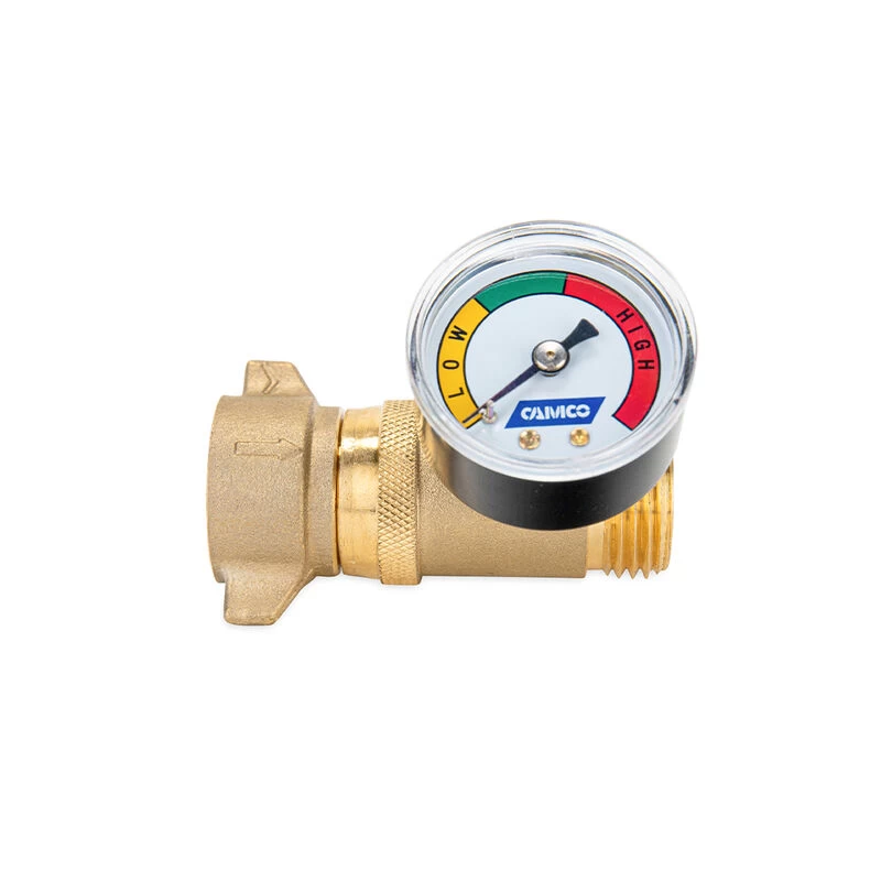Camco Water Pressure Regulator With Gauge 6 Camco Water Pressure Regulator With Gauge - Image 4