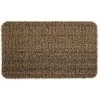 GrassWorx Clean Machine Flair Doormat, 18" X 30", Sandbar