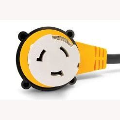 Camco Power Grip™ 12” Dogbone Locking Adapters, 15-Amp Male/50-Amp Female -RV Camping Store Sale 109134 2