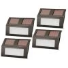 Nature Power Bronze Solar-Powered Step Lights 4-Pack -RV Camping Store Sale 109478 1