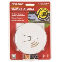 Replacement RV Smoke Alarm, White