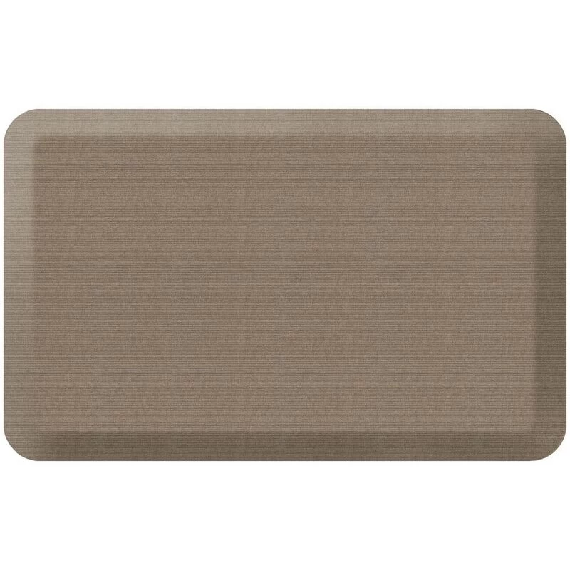 NewLife By GelPro Designer Comfort Kitchen Mat, 20" X 32", Grasscloth Pecan 3 NewLife By GelPro Designer Comfort Kitchen Mat, 20" X 32", Grasscloth Pecan
