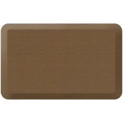 NewLife By GelPro Designer Comfort Kitchen Mat, 20" X 32", Grasscloth Khaki
