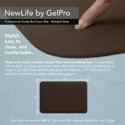 NewLife By GelPro Professional Grade Anti-Fatigue Comfort Mat, 24" X 36", Earth 7 NewLife By GelPro Professional Grade Anti-Fatigue Comfort Mat, 24" X 36", Earth -RV Camping Store Sale 110828 3