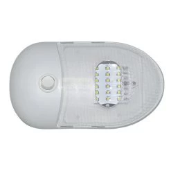 Valterra DG91429VP Slim Line Single Dome Overhead LED Light