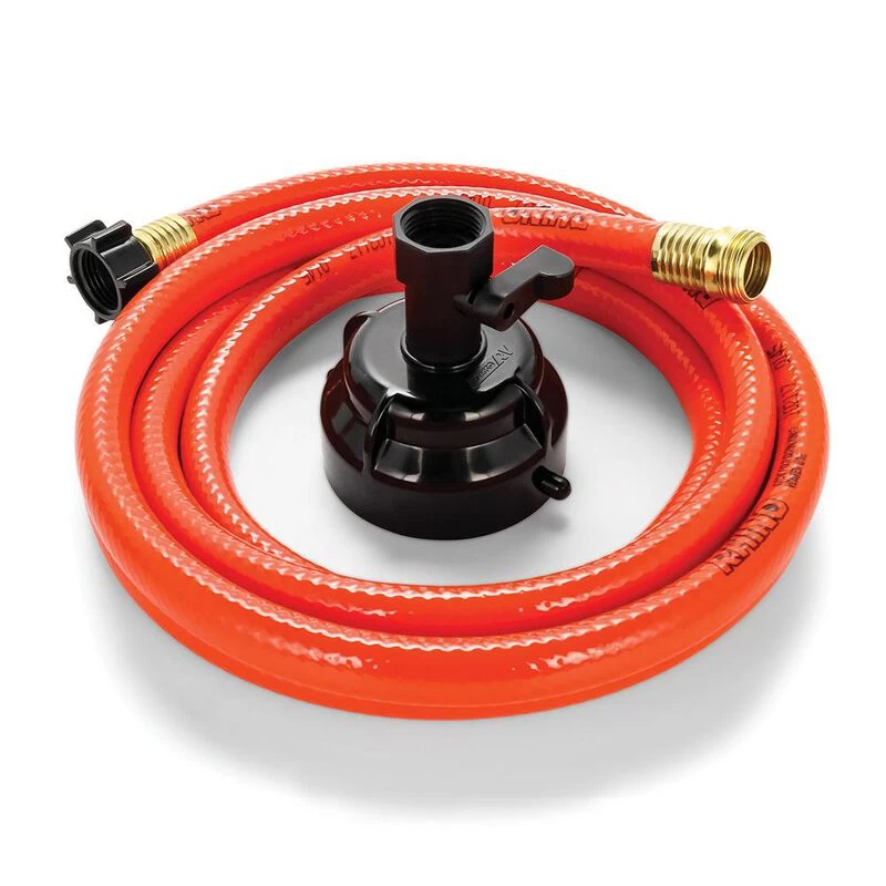 Camco RhinoFlex 10' Clean Out Hose With Rinser Cap 12 Camco RhinoFlex 10' Clean Out Hose With Rinser Cap - Image 10