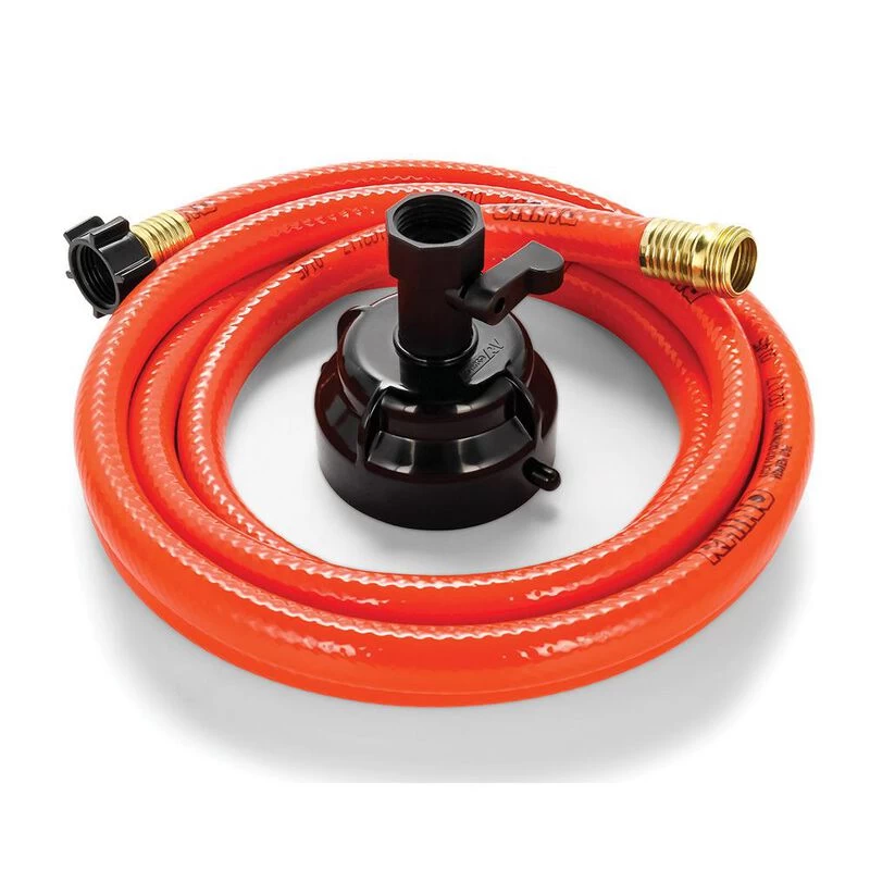 Camco RhinoFlex 10' Clean Out Hose With Rinser Cap 11 Camco RhinoFlex 10' Clean Out Hose With Rinser Cap - Image 9
