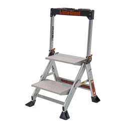 2' Jumbo Step Aluminum Ladder