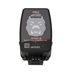 30 Amp Hughes Autoformer Power Watchdog Bluetooth Smart RV Surge Protector With Automatic Shut Off (Emergency Power Off) - Hardwired Version