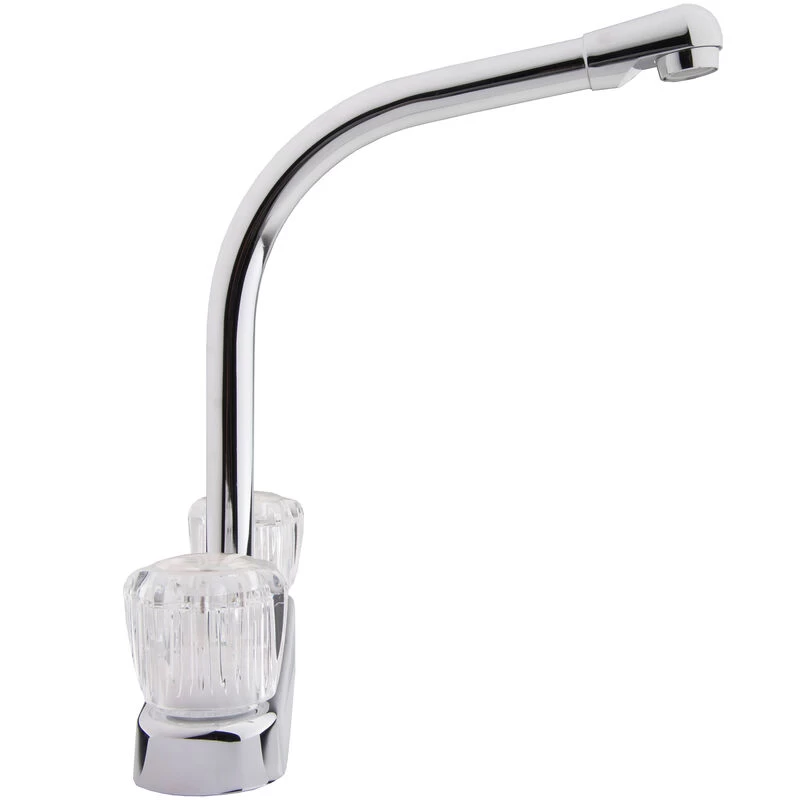Dura Faucet Hi-Rise RV Kitchen Faucet, Chrome 4 Dura Faucet Hi-Rise RV Kitchen Faucet, Chrome - Image 2