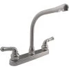Dura Faucet Classical Hi-Rise RV Kitchen Faucet, Brushed Satin Nickel -RV Camping Store Sale 119064 1