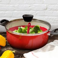 Robert Irvine 8-Piece Cookware Set, Red -RV Camping Store Sale 121069 3