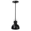 ITC Industrial Pendant Lamp, Smooth Black, Diffused LED, No Switch -RV Camping Store Sale 121183 1