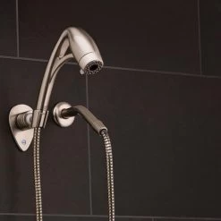 BodySpa Adventure Shower Kit, Brushed Nickel -RV Camping Store Sale 122353 2