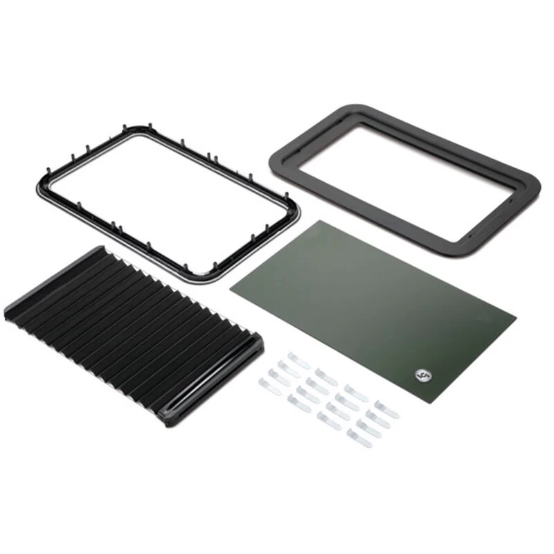Lippert Thin Shade Complete Window Kit For RV Entry Doors 4 Lippert Thin Shade Complete Window Kit For RV Entry Doors - Image 2
