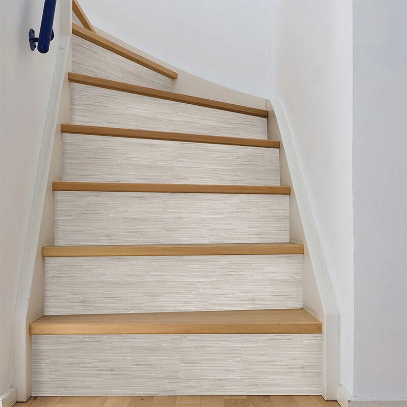 NuWallpaper Cream Grassweave Peel-and-Stick Wallpaper 5 NuWallpaper Cream Grassweave Peel-and-Stick Wallpaper - Image 3