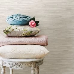 NuWallpaper Cream Grassweave Peel-and-Stick Wallpaper 14 NuWallpaper Cream Grassweave Peel-and-Stick Wallpaper -RV Camping Store Sale 124523 6