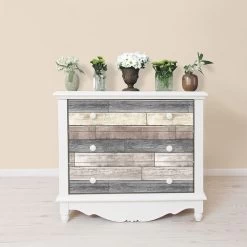 NuWallpaper Wood Peel-and-Stick Wallpaper -RV Camping Store Sale 124527 4