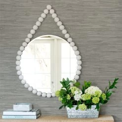 NuWallpaper Tibetan Grasscloth Peel-and-Stick Wallpaper -RV Camping Store Sale 124529 2