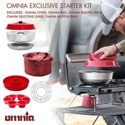 Omnia Stove Top Oven Exclusive Starter Kit -RV Camping Store Sale 124908 3