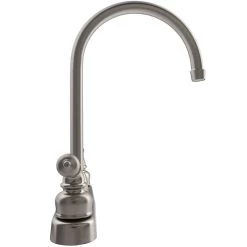 Dura Faucet J-Spout RV Kitchen Faucet, Brushed Satin Nickel -RV Camping Store Sale 124925 4