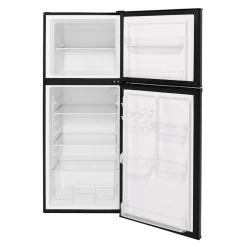 GE 9.8 Cu. Ft. 12V DC Power Compressor Top-Freezer Refrigerator, Black -RV Camping Store Sale 125266 3