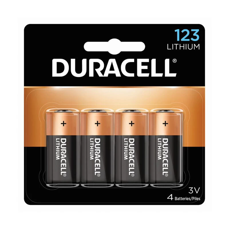 Duracell Ultra Lithium DL123A Batteries, 4-Pack 3 Duracell Ultra Lithium DL123A Batteries, 4-Pack