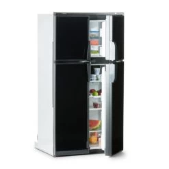 Dometic Elite 13 Cu. Ft. Two-Way Absorption Refrigerator, 4-Door, Black