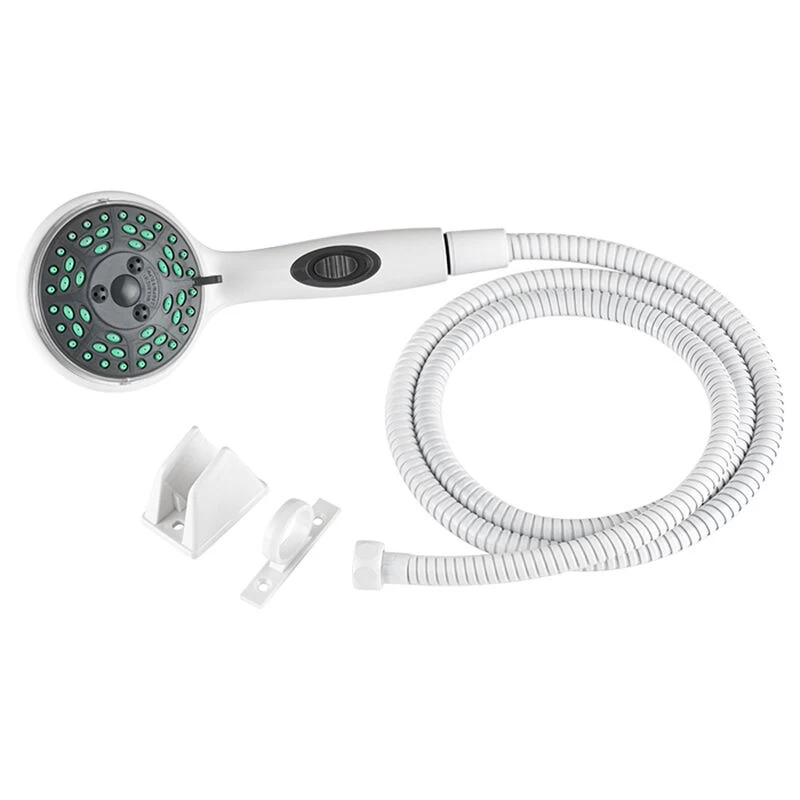 Premium RV Hand Held Shower Wand & Hose Kit, White 3 Premium RV Hand Held Shower Wand & Hose Kit, White