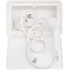 Dura Faucet RV Exterior Shower Box Kit, White 2 Dura Faucet RV Exterior Shower Box Kit, White -RV Camping Store Sale 125990 1