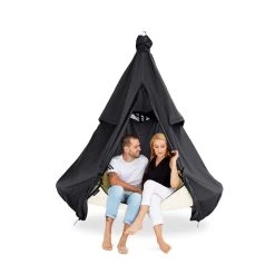 Hangout Pod Hammock Weather Cover, Black -RV Camping Store Sale 126091 3