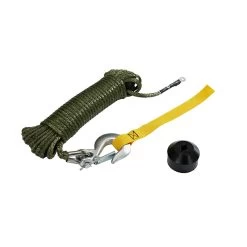 Off Terrain Synthetic Winch Rope Kit, 50' X 0.25"