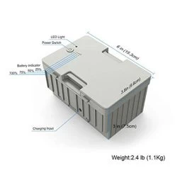 LionCooler 173Wh Battery For X30A/X40A/X50A -RV Camping Store Sale 128566 4