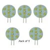 Bee Green LED 12 Volt LED Light Bulb Cool White, 5-Pack -RV Camping Store Sale 128850 1