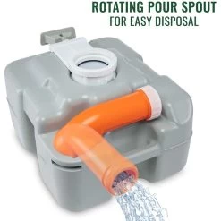 Hike Crew 5.3 Gallon Portable Travel Toilet For Camping And Hiking -RV Camping Store Sale 131065 4