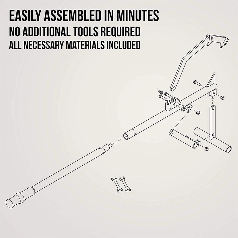 Right Hand Timberjack Log Lifter Heavy-Duty Log Jack 6 Right Hand Timberjack Log Lifter Heavy-Duty Log Jack - Image 4